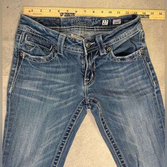 Miss Me P5117SK3R Skinny Jeans Size 27 - Bradbury Color - Picture 11 of 12